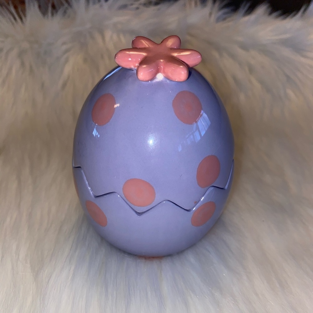 💜🥚RARE Collectible Starbucks Trinket Egg🥚 💜
